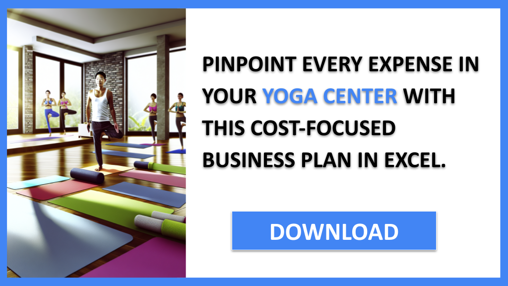Business Plan Example for Yoga Center - Yoga Center Costs- CTA2