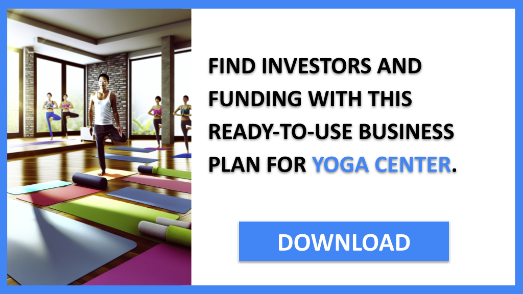 Business Plan Example for Yoga Center - Yoga Center Funding Options- CTA3