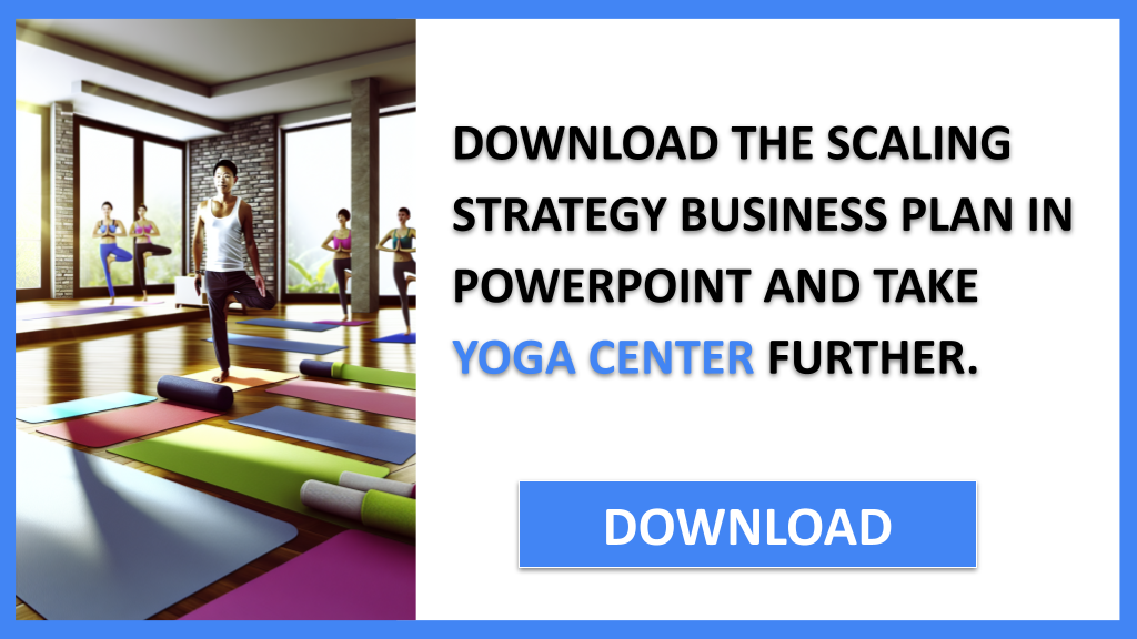 Business Plan Example for Yoga Center - Yoga Center Growth Strategy- CTA2