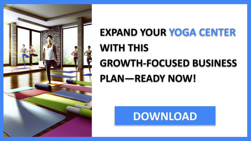 Business Plan Example for Yoga Center - Yoga Center Growth Strategy- CTA3