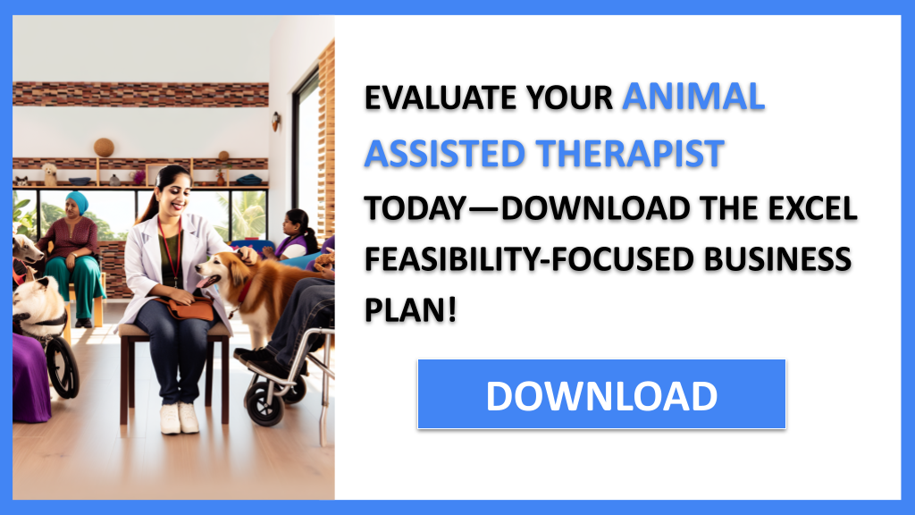 Business Plan Example for Animal Assisted Therapist - Animal Assisted Therapist Feasibility Study- CTA2