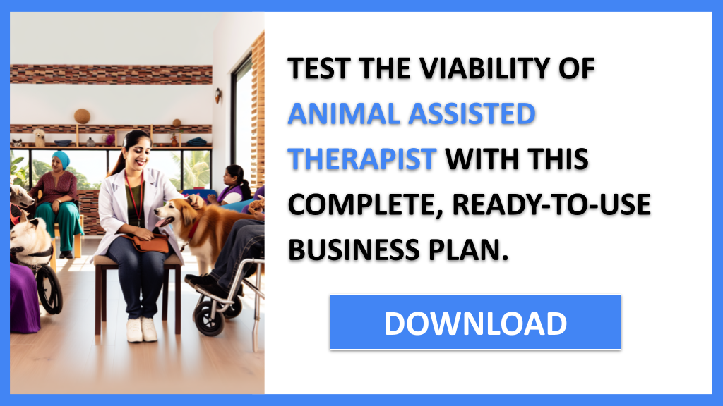 Business Plan Example for Animal Assisted Therapist - Animal Assisted Therapist Feasibility Study- CTA3