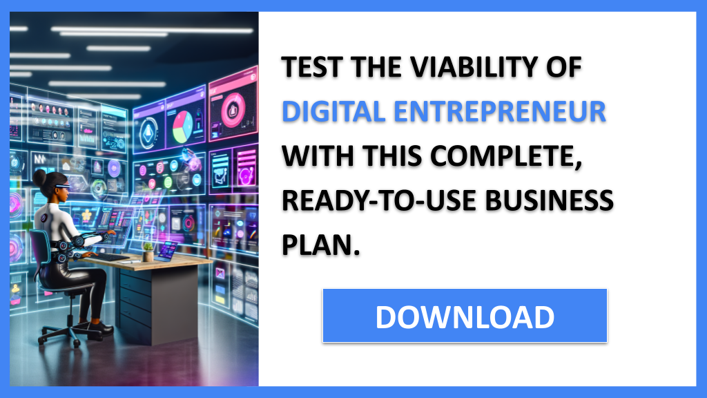 Business Plan Example for Digital Entrepreneur - Digital Entrepreneur Feasibility Study- CTA3