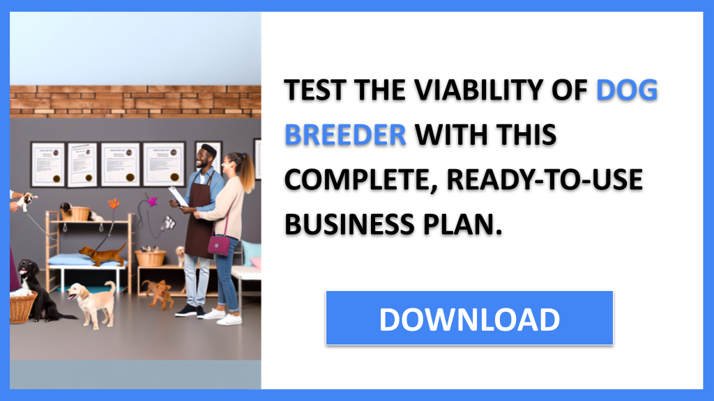 Business Plan Example for Dog Breeder - Dog Breeder Feasibility Study- CTA3