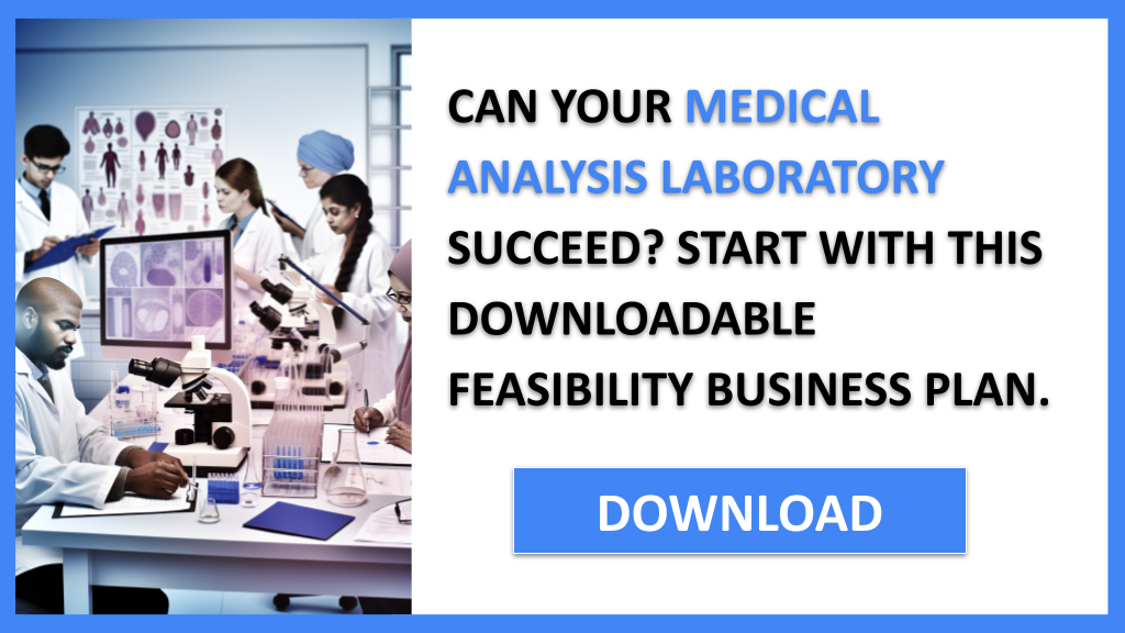 Business Plan Example for Medical Analysis Laboratory - Medical Analysis Laboratory Feasibility Study- CTA1