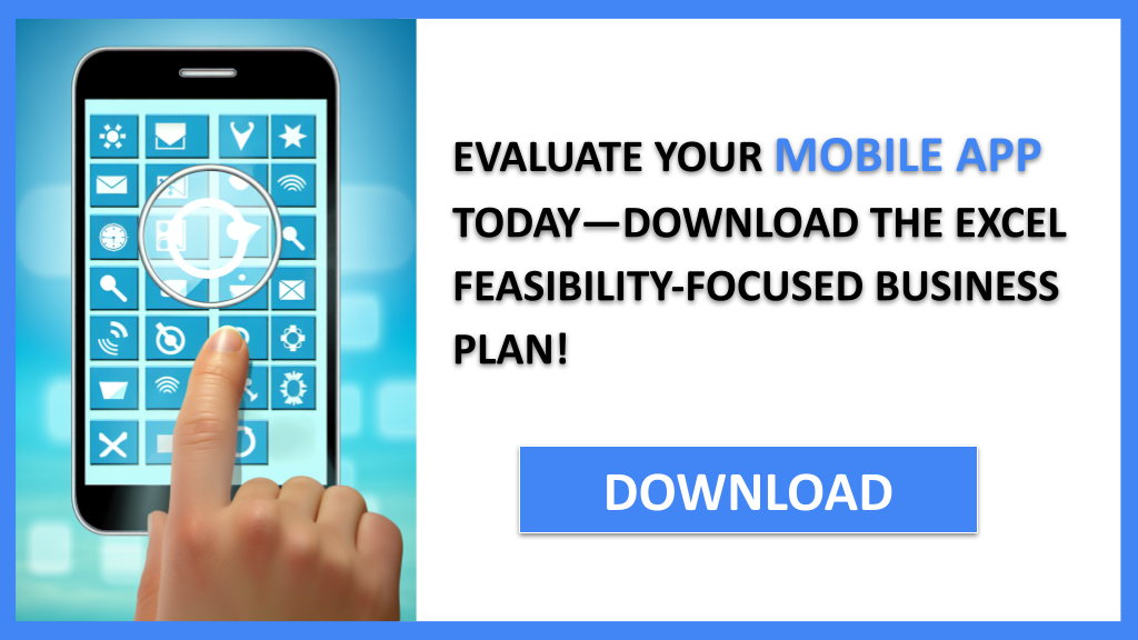 Business Plan Example for Mobile App - Mobile App Feasibility Study- CTA2