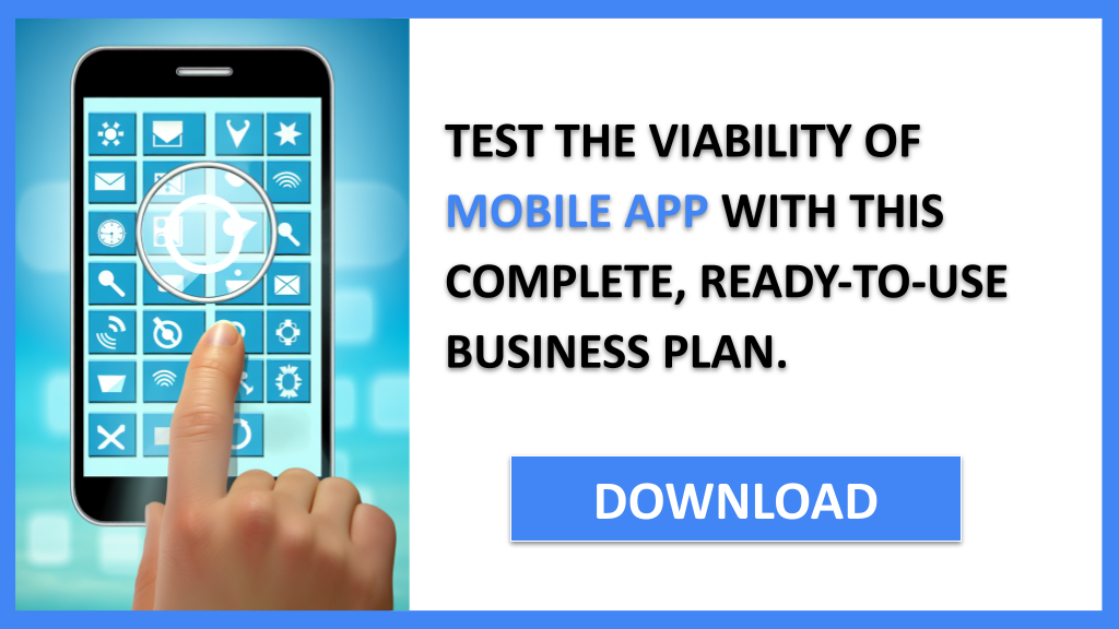 Business Plan Example for Mobile App - Mobile App Feasibility Study- CTA3