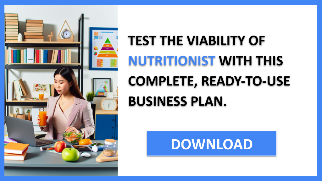 Business Plan Example for Nutritionist - Nutritionist Feasibility Study- CTA3