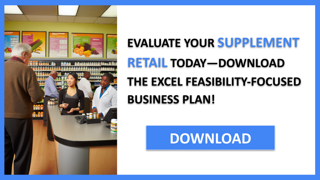 Business Plan Example for Supplement Retail - Supplement Retail Feasibility Study- CTA2