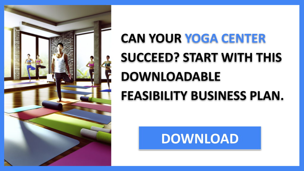 Business Plan Example for Yoga Center - Yoga Center Feasibility Study- CTA1