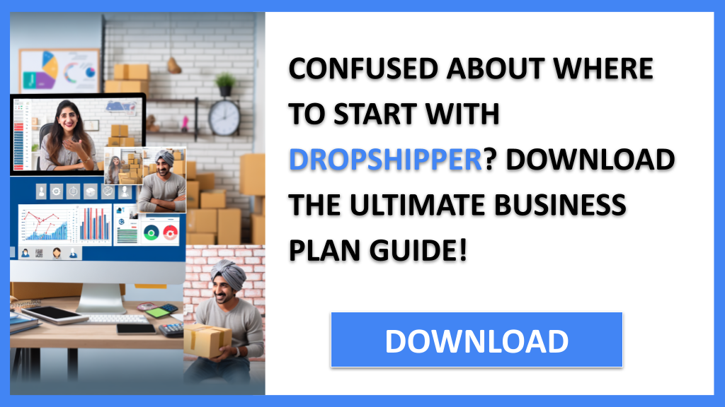 Business Plan Example for Dropshipper - Dropshipper Complete Guide- CTA1