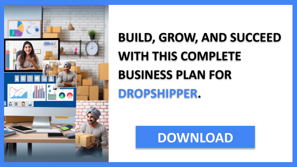 Business Plan Example for Dropshipper - Dropshipper Complete Guide- CTA3