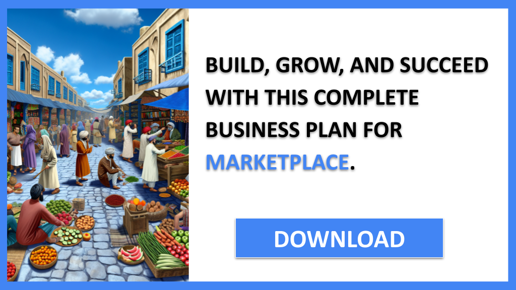 Business Plan Example for Marketplace - Marketplace Complete Guide- CTA3
