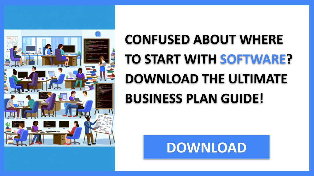 Business Plan Example for Software - Software Complete Guide- CTA1