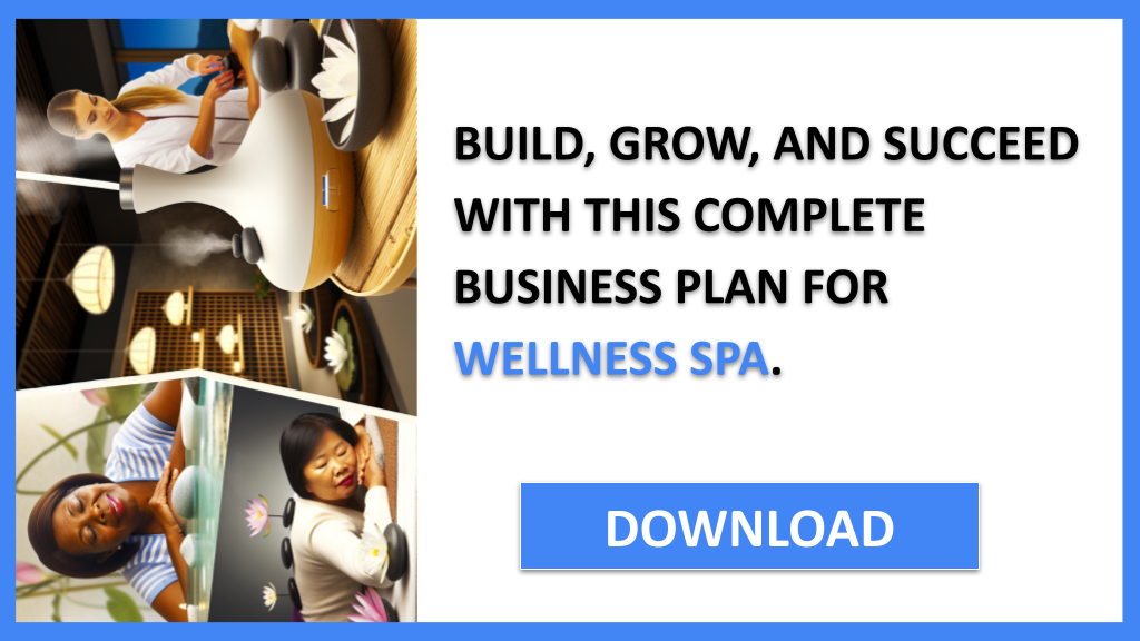 Business Plan Example for Wellness Spa - Wellness Spa Complete Guide- CTA3