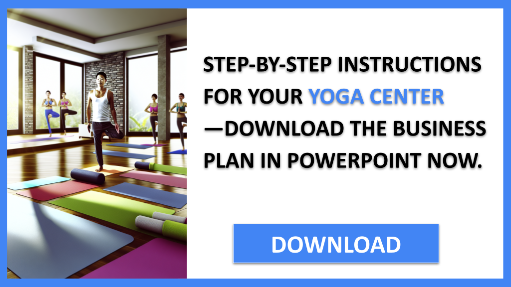 Business Plan Example for Yoga Center - Yoga Center Complete Guide- CTA2