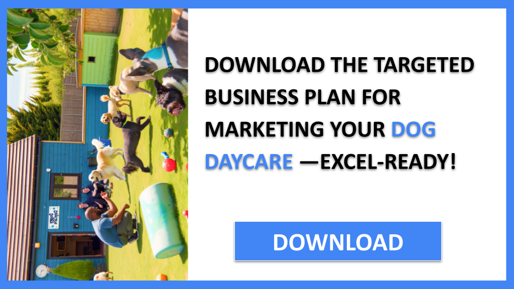 Business Plan Example for Dog Daycare - Dog Daycare Marketing Plan- CTA2