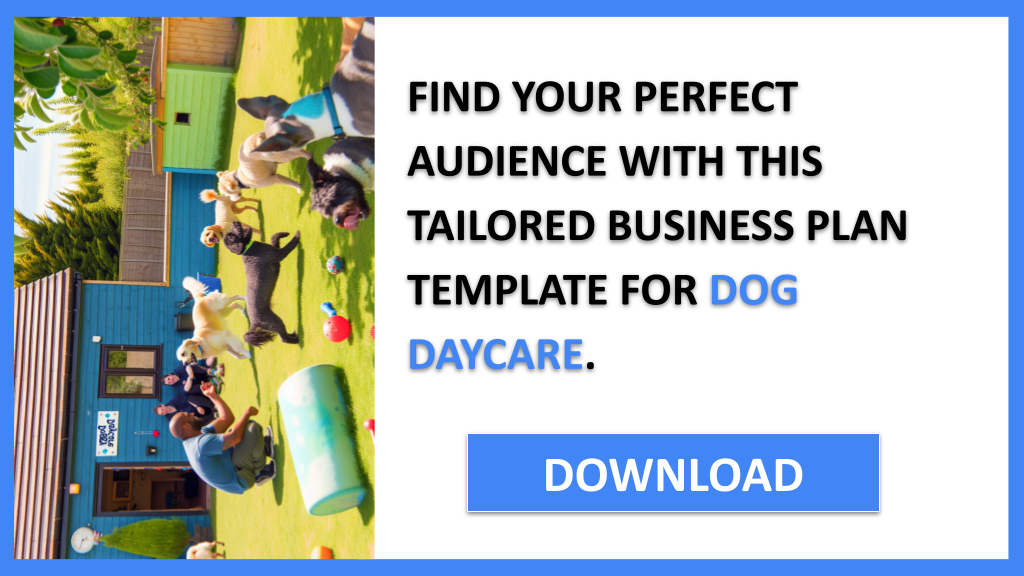 Business Plan Example for Dog Daycare - Dog Daycare Customer Segments- CTA2