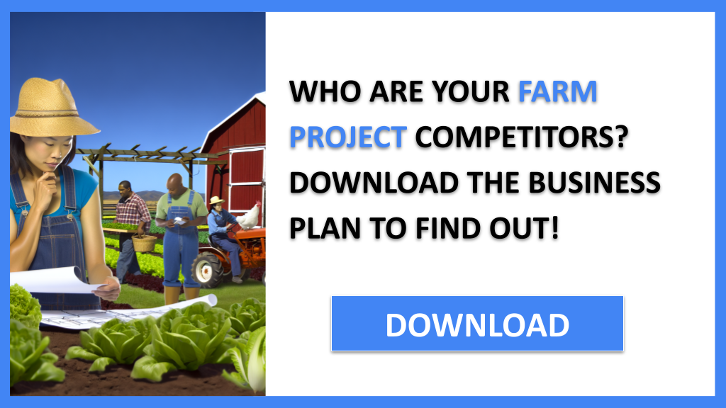 Business Plan Example for Farm Project - Farm Project Competition Study- CTA1