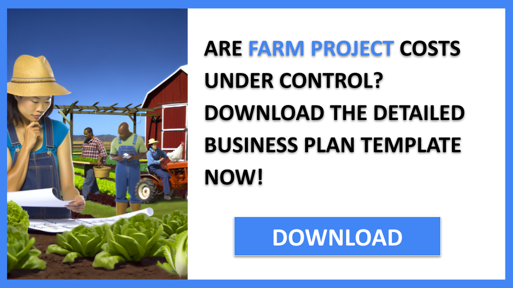 Business Plan Example for Farm Project - Farm Project Costs- CTA1