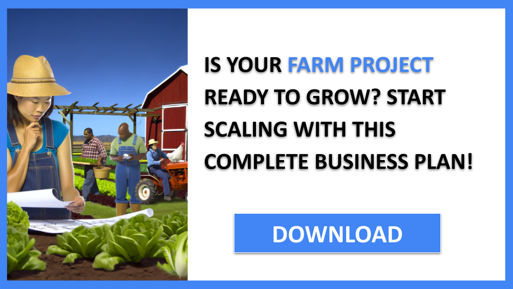 Business Plan Example for Farm Project - Farm Project Growth Strategy- CTA1