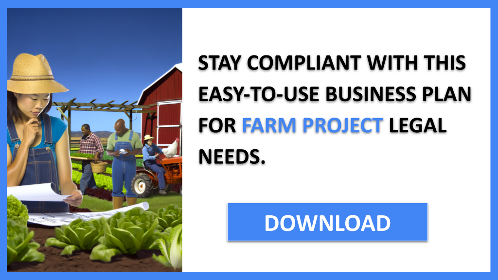 Business Plan Example for Farm Project - Farm Project Legal Considerations- CTA3