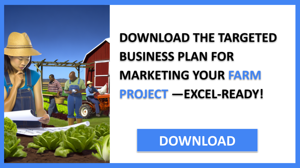 Business Plan Example for Farm Project - Farm Project Marketing Plan- CTA2
