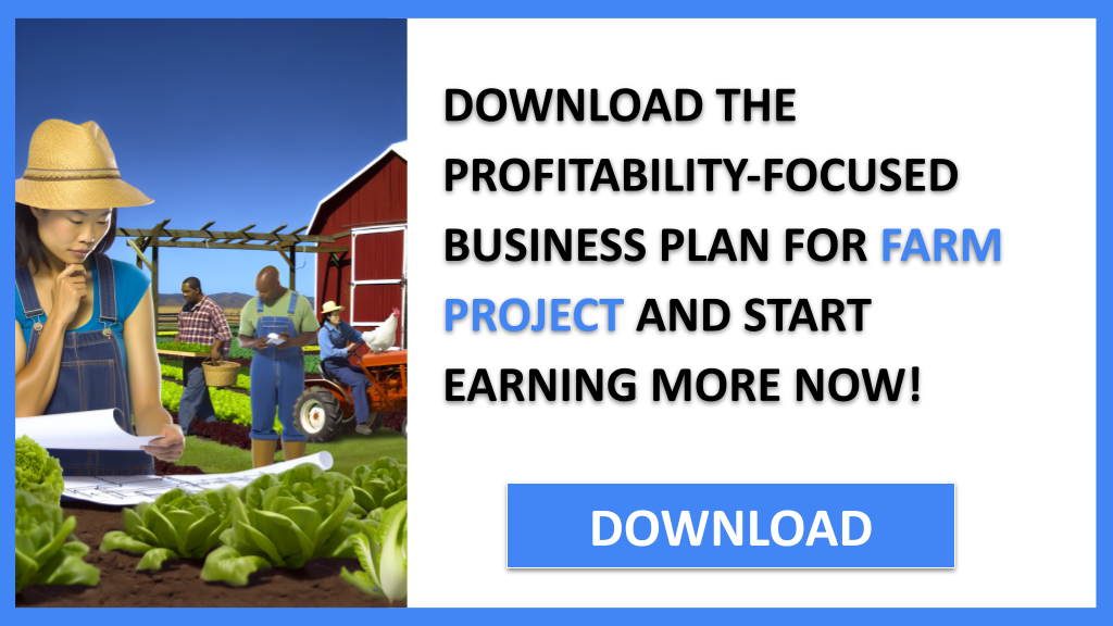 Business Plan Example for Farm Project - Farm Project Profitability- CTA3
