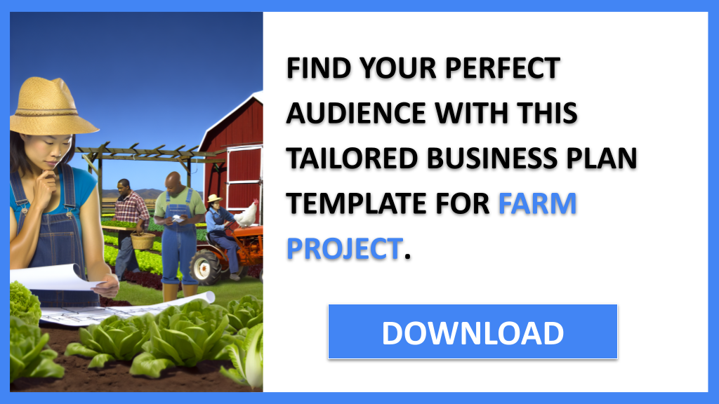 Business Plan Example for Farm Project - Farm Project Customer Segments- CTA2