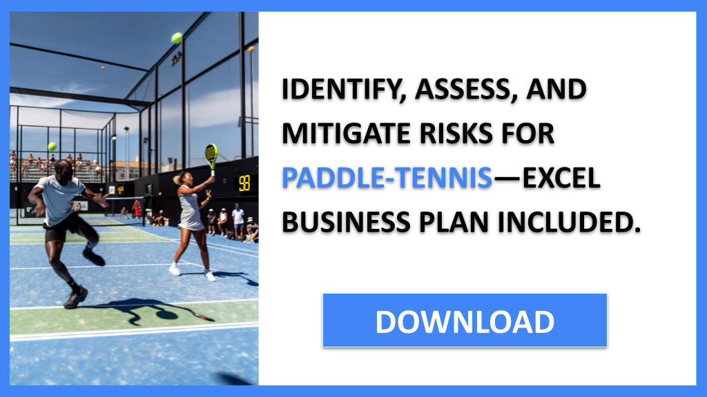 Business Plan Example for Paddle-Tennis - Paddle-Tennis Risk Management- CTA2