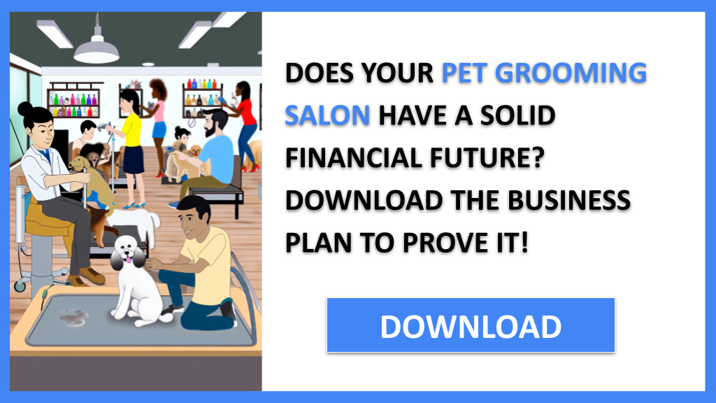 Business Plan Example for Pet Grooming Salon - Pet Grooming Salon Financial Plan- CTA1