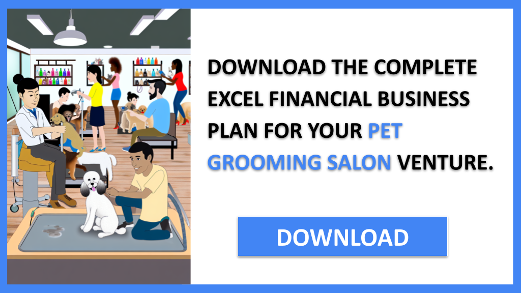 Business Plan Example for Pet Grooming Salon - Pet Grooming Salon Financial Plan- CTA2