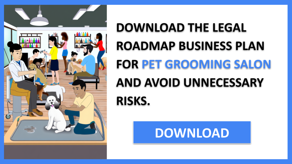 Business Plan Example for Pet Grooming Salon - Pet Grooming Salon Legal Considerations- CTA2