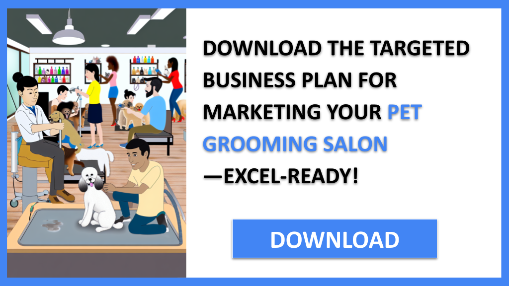 Business Plan Example for Pet Grooming Salon - Pet Grooming Salon Marketing Plan- CTA2