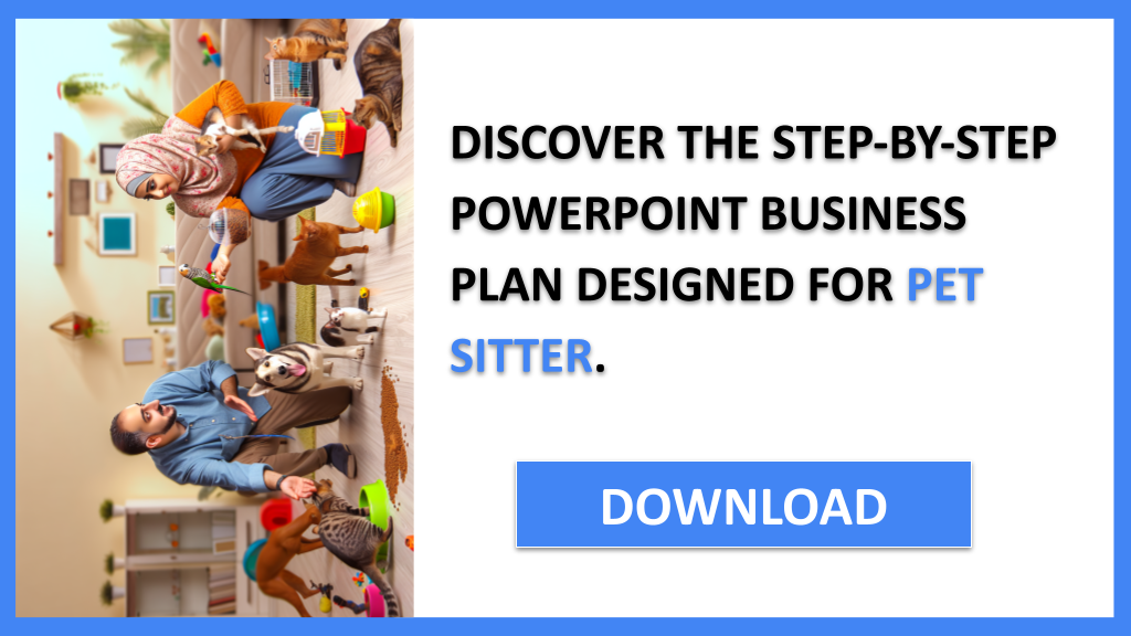 Business Plan Example for Pet Sitter - Pet Sitter Business Plan- CTA2