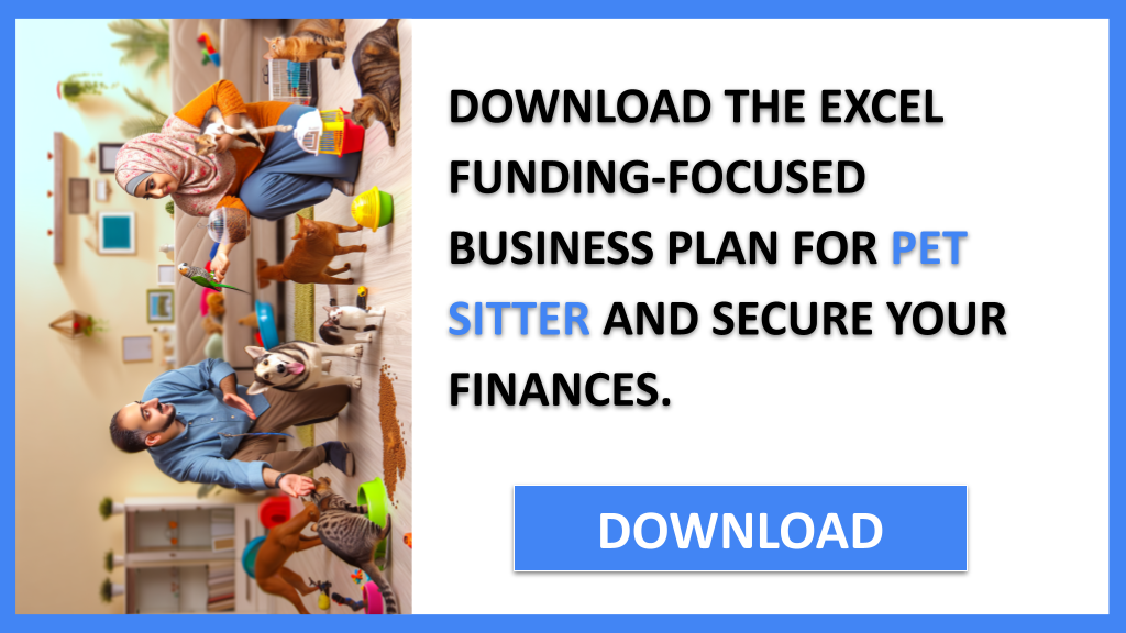 Business Plan Example for Pet Sitter - Pet Sitter Funding Options- CTA2