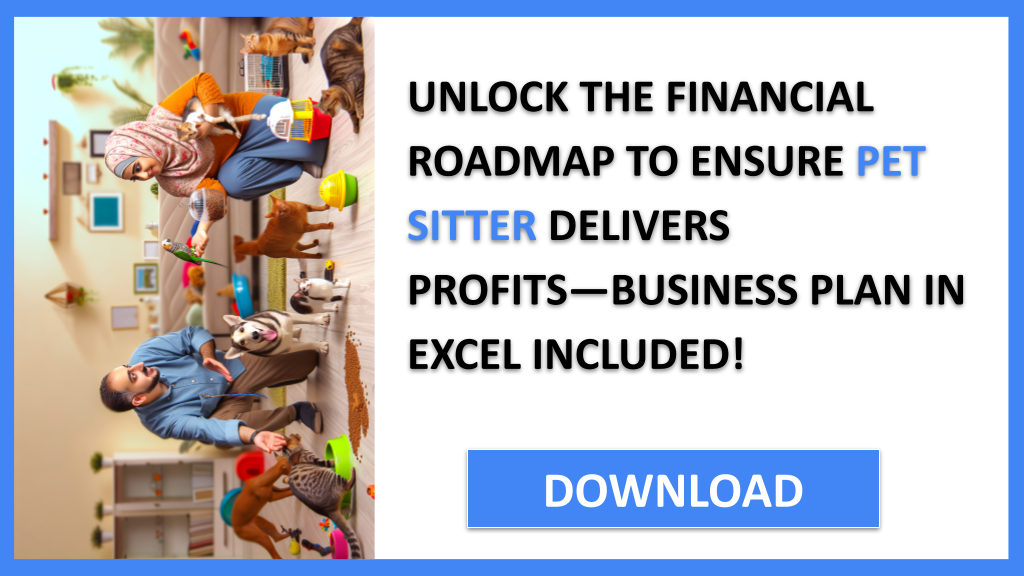 Business Plan Example for Pet Sitter - Pet Sitter Profitability- CTA2