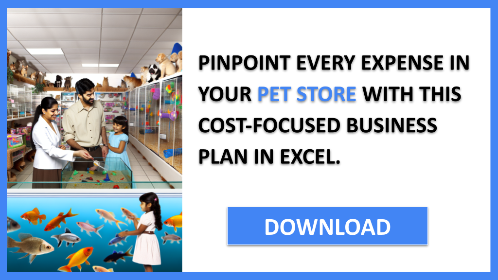 Business Plan Example for Pet Store - Pet Store Costs- CTA2