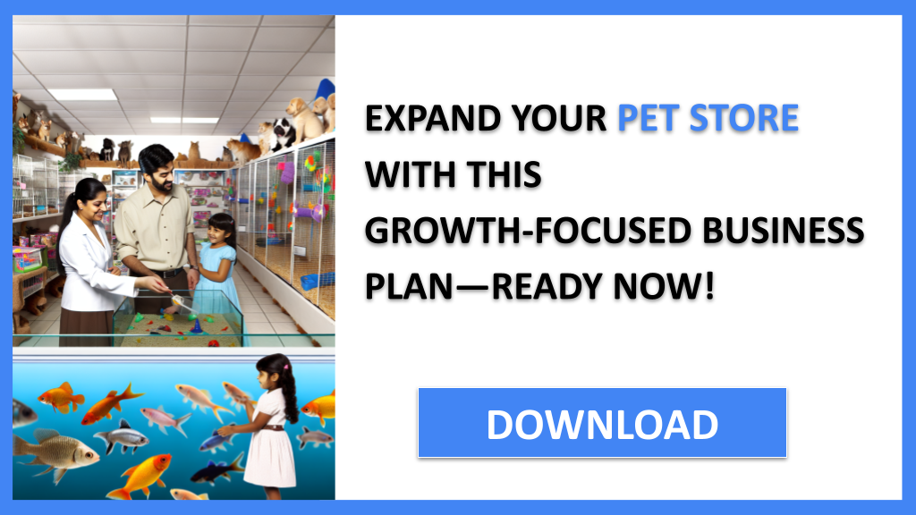 Business Plan Example for Pet Store - Pet Store Growth Strategy- CTA3