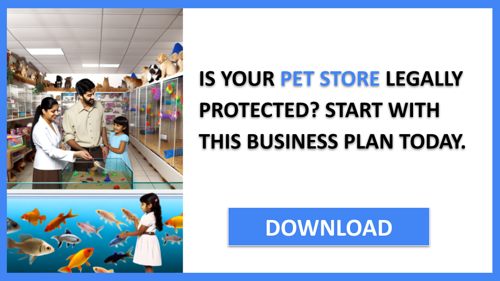 Business Plan Example for Pet Store - Pet Store Legal Considerations- CTA1