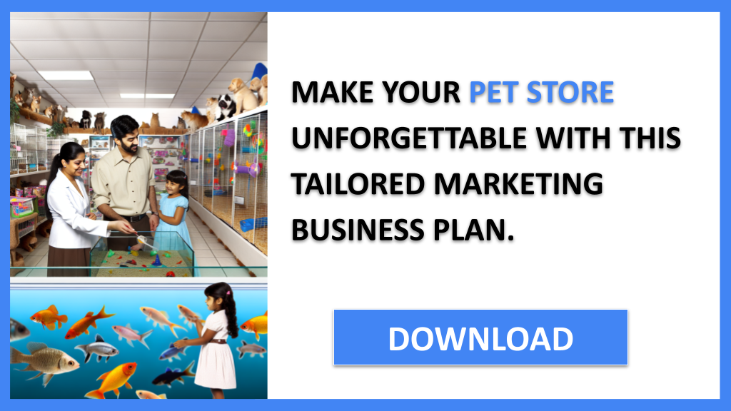 Business Plan Example for Pet Store - Pet Store Marketing Plan- CTA3
