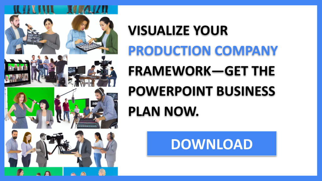 Business Plan Example for Production Company - Production Company Business Model Canvas- CTA3