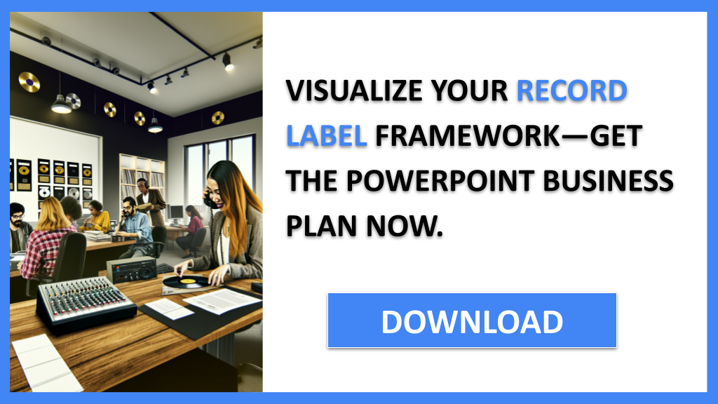 Business Plan Example for Record Label - Record Label Business Model Canvas- CTA3