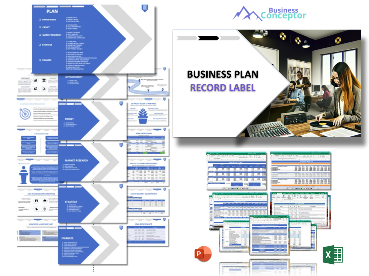 Image 2 for Record Label Business Plan Template Free