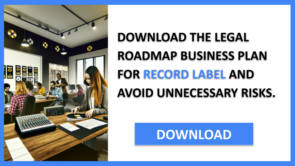 Business Plan Example for Record Label - Record Label Legal Considerations- CTA2