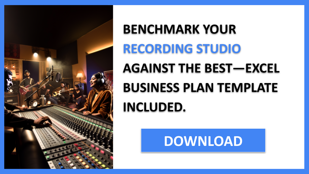 Business Plan Example for Recording Studio - Recording Studio Competition Study- CTA2