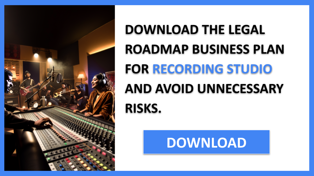 Business Plan Example for Recording Studio - Recording Studio Legal Considerations- CTA2