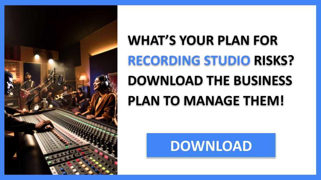 Business Plan Example for Recording Studio - Recording Studio Risk Management- CTA1