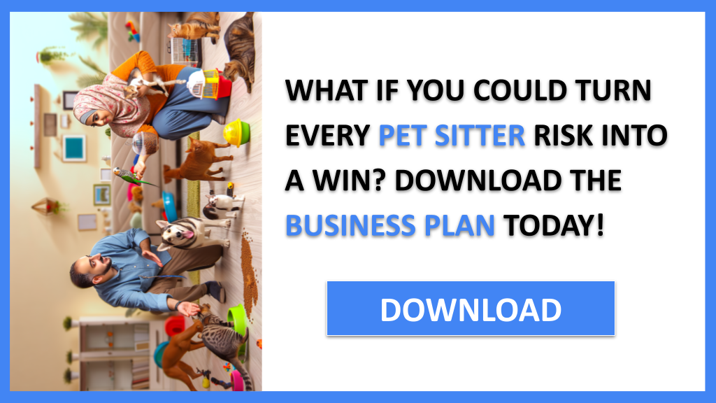 Business Plan Example for Pet Sitter - Pet Sitter SWOT Analysis- CTA1