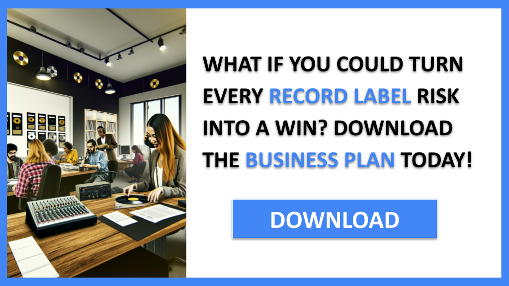Business Plan Example for Record Label - Record Label SWOT Analysis- CTA1